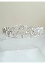  Детска корона за коса с белгийски кристали - Miss Fashion